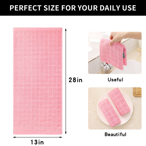 Homaxy towel for drying hands and cookware with soft touch.