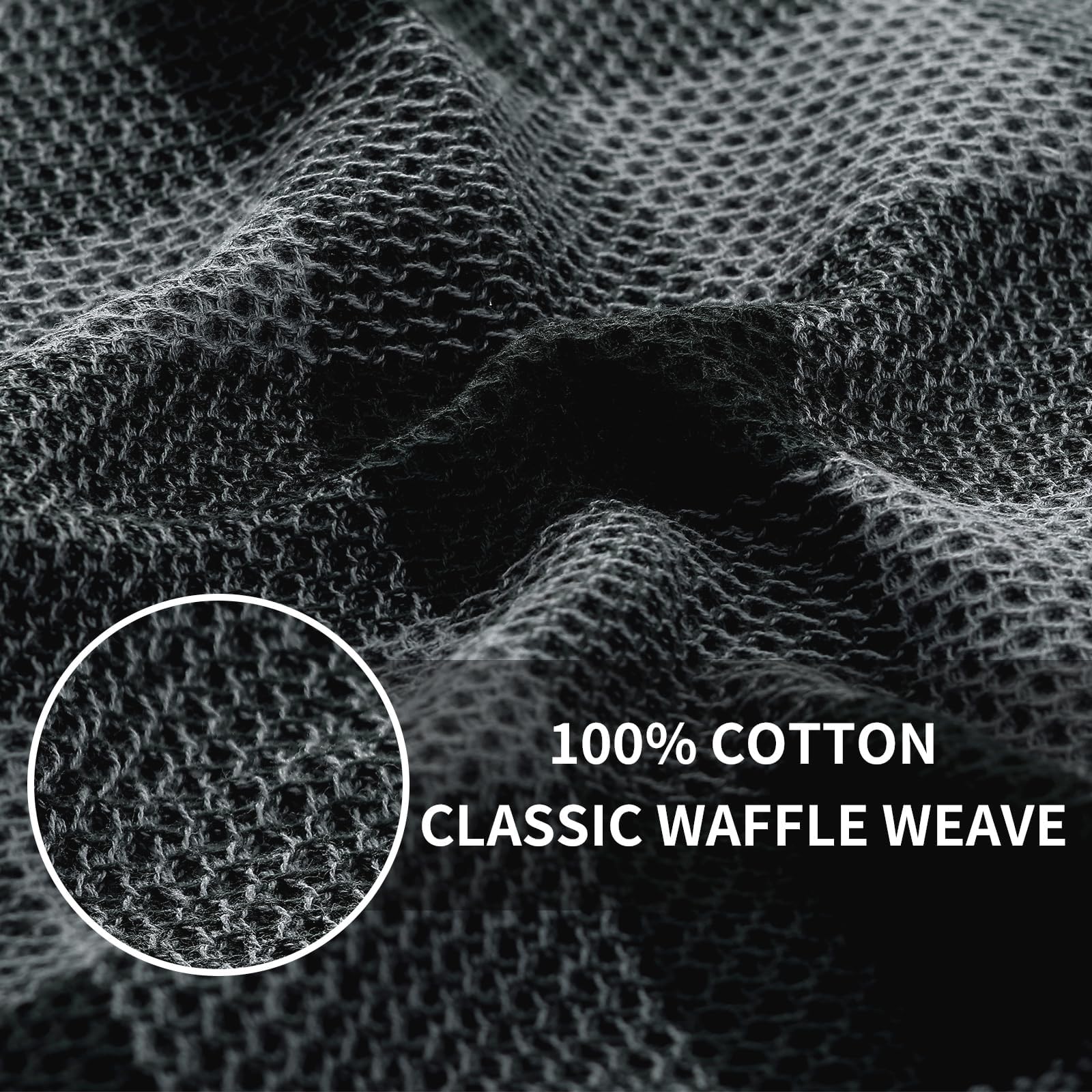 Homaxy towels demonstrate absorbent honeycomb weave for drying dishes efficiently.