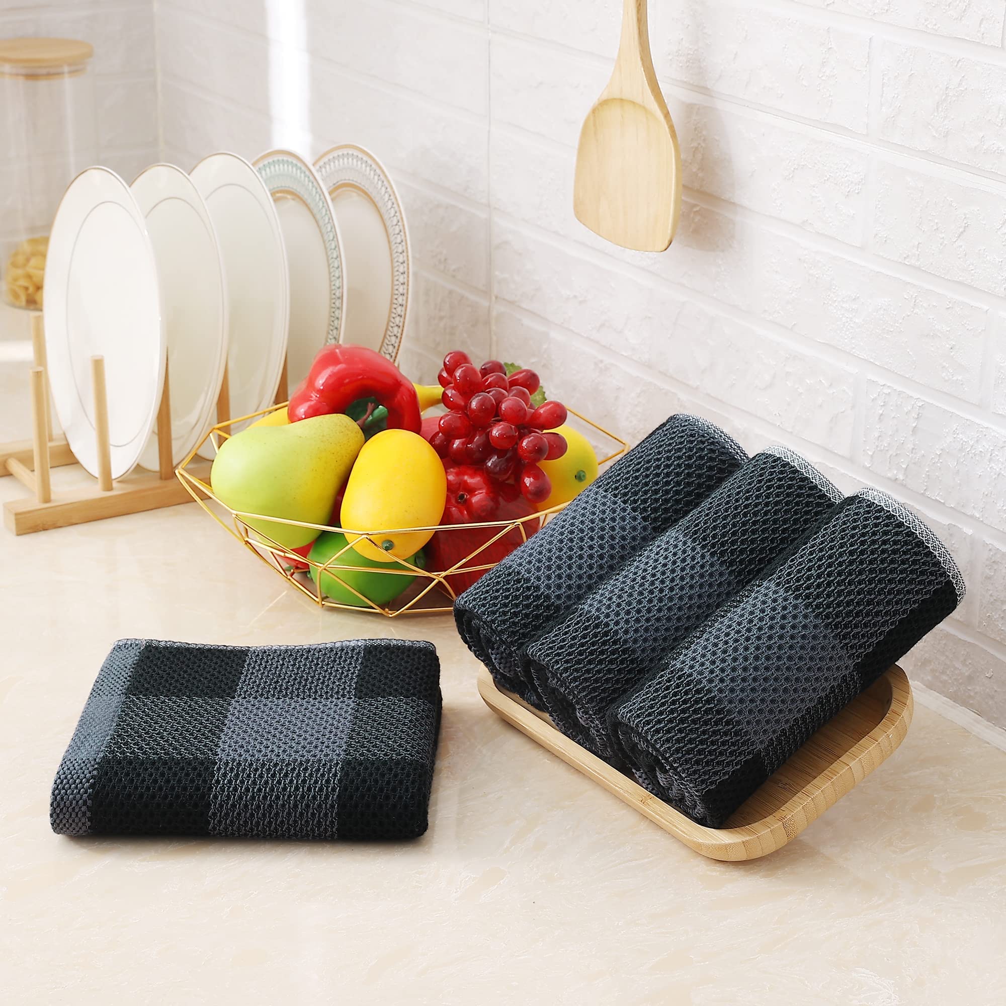 Homaxy value-pack display highlights eight-piece set for kitchen organization.
