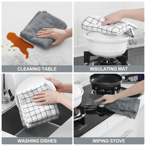 Homaxy premium cotton towel close-up reveals high-density 390 GSM terry for strong absorption.