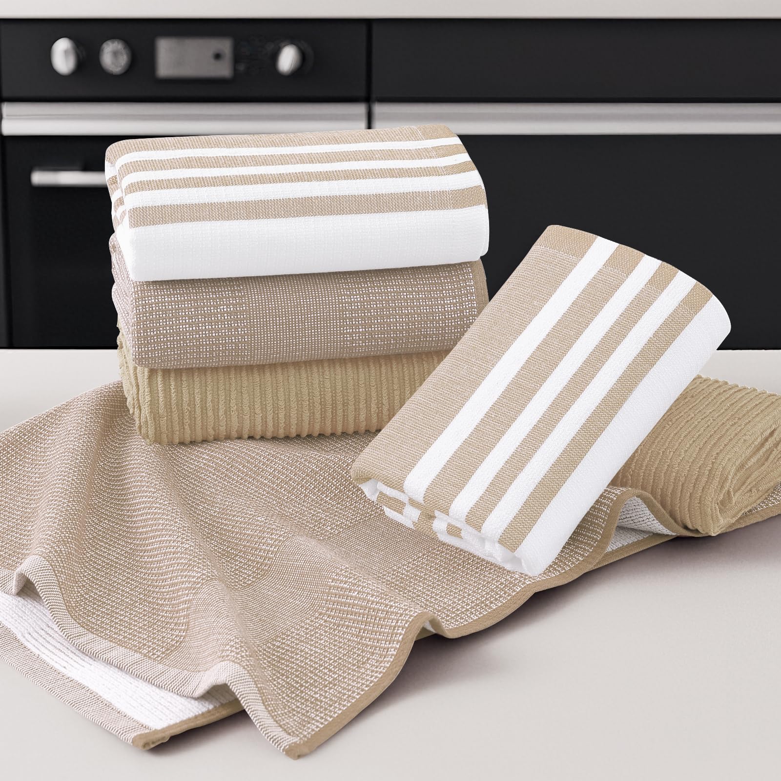 Homaxy 380 GSM towels offer strong absorption and quick drying.