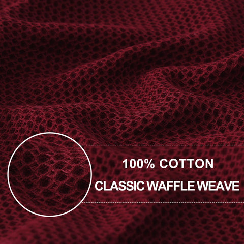 Homaxy soft absorbent six-pack dishcloths ready for everyday drying and wiping tasks.