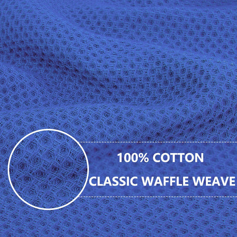 Homaxy waffle dishcloths highlight honeycomb weave for gentle, durable cleaning.
