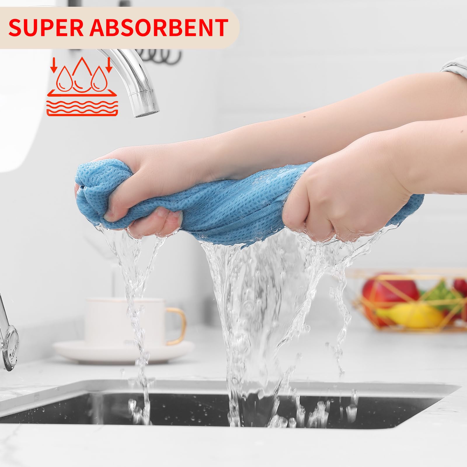 Homaxy honeycomb weave close-up shows breathable, durable fabric.