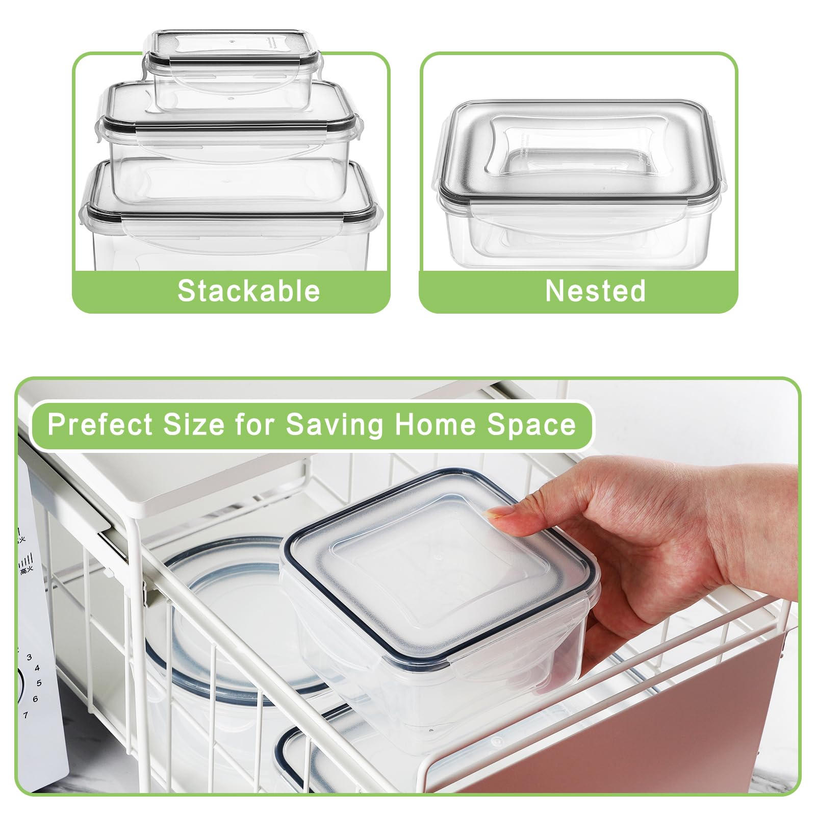 HOMBERKING BPA-free plastic being easy to clean and safe for use.