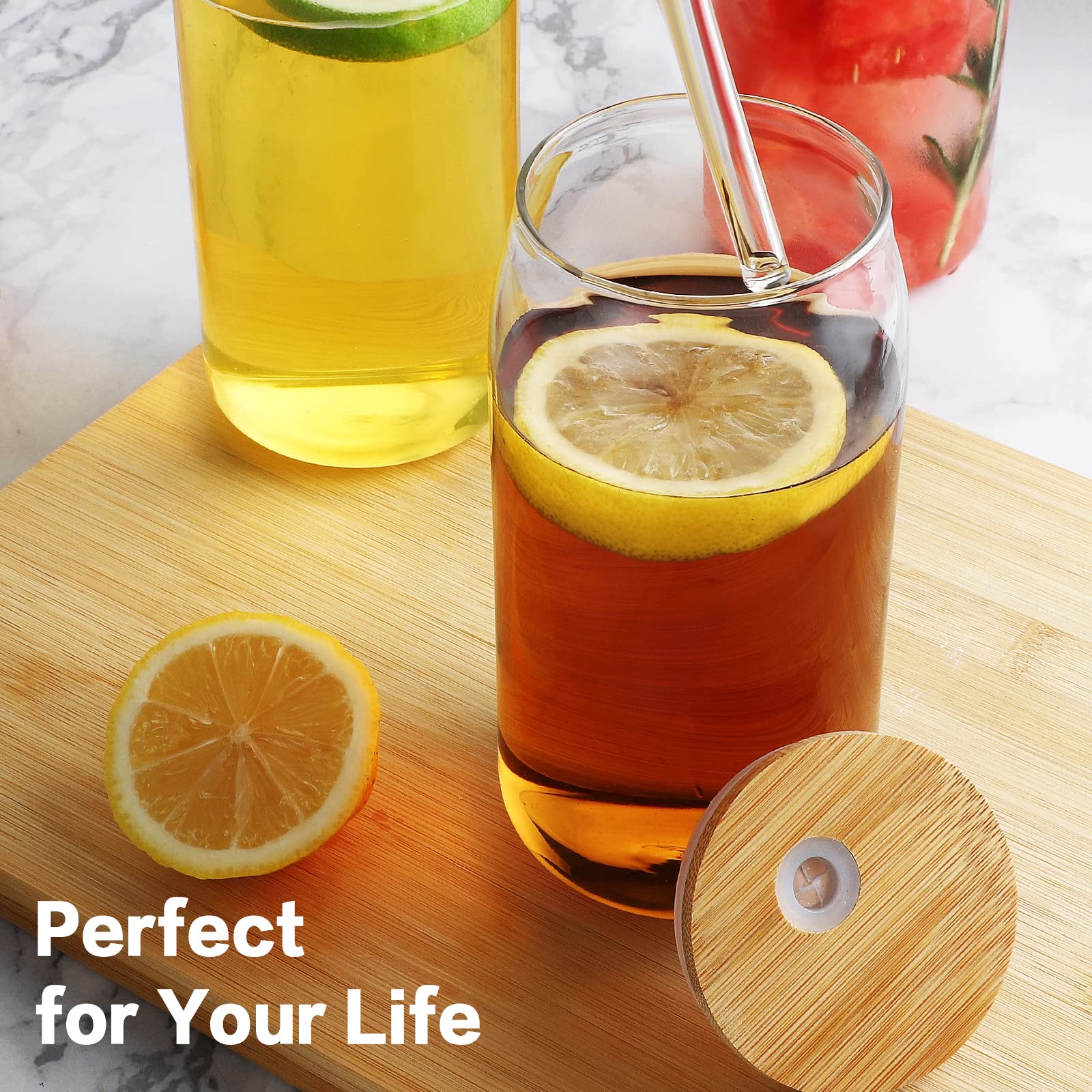 HOMBERKING glass cups are dishwasher-safe for easy cleanup