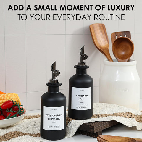 HOMCDALY leakproof design keeps kitchen surfaces clean during cooking.