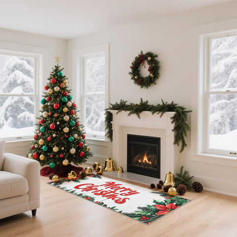 Homcomoda easy-care rug set for doorways, bathrooms, and foyers.