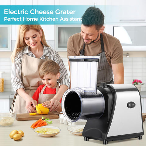 Homdox outlet tube shows clean, efficient food output.