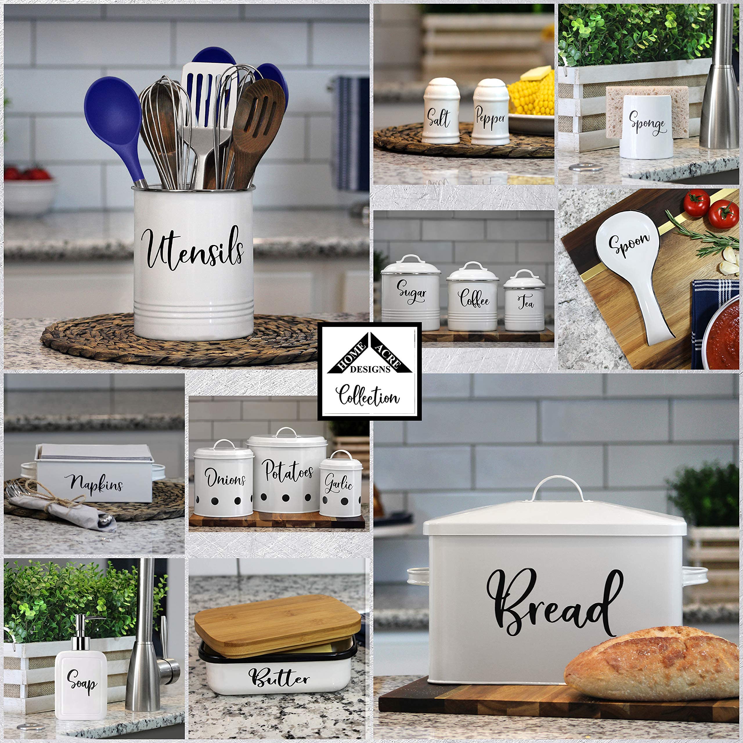 Home Acre Designs kitchen organization essentials keep tools handy.