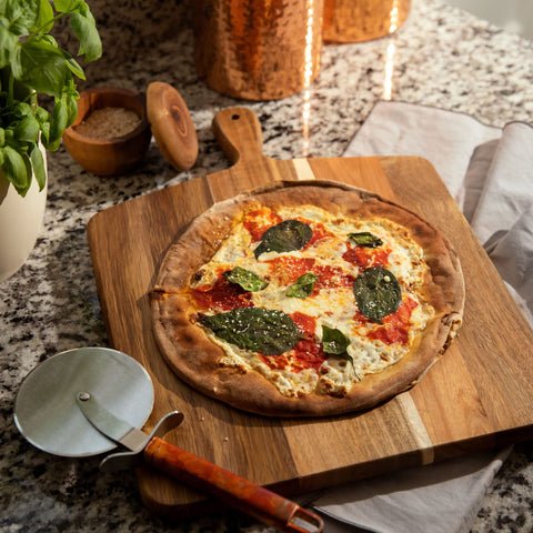 Home Beets Acacia Cutting Board durable wood designed to last.