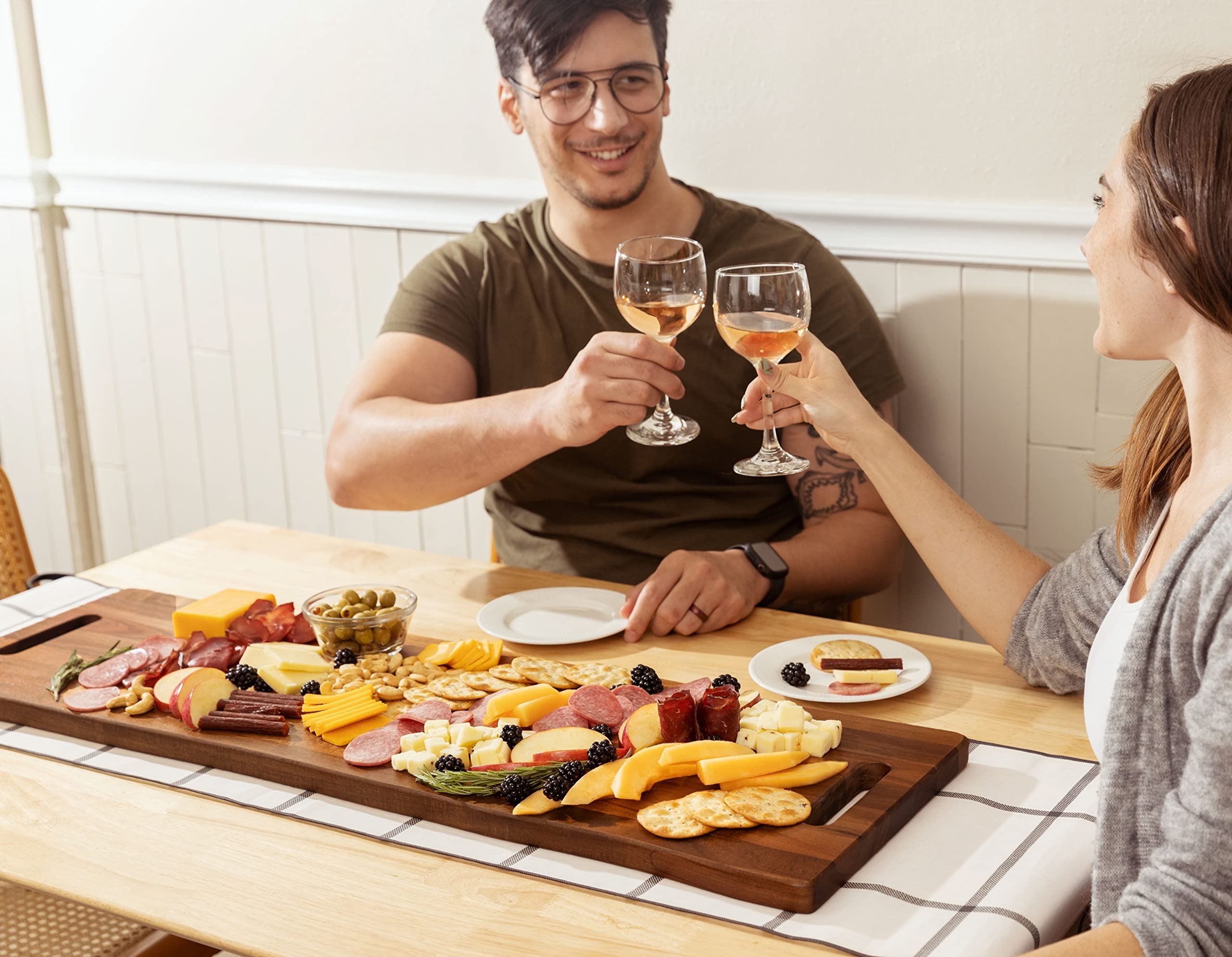 Home Beets charcuterie platter setup for gatherings