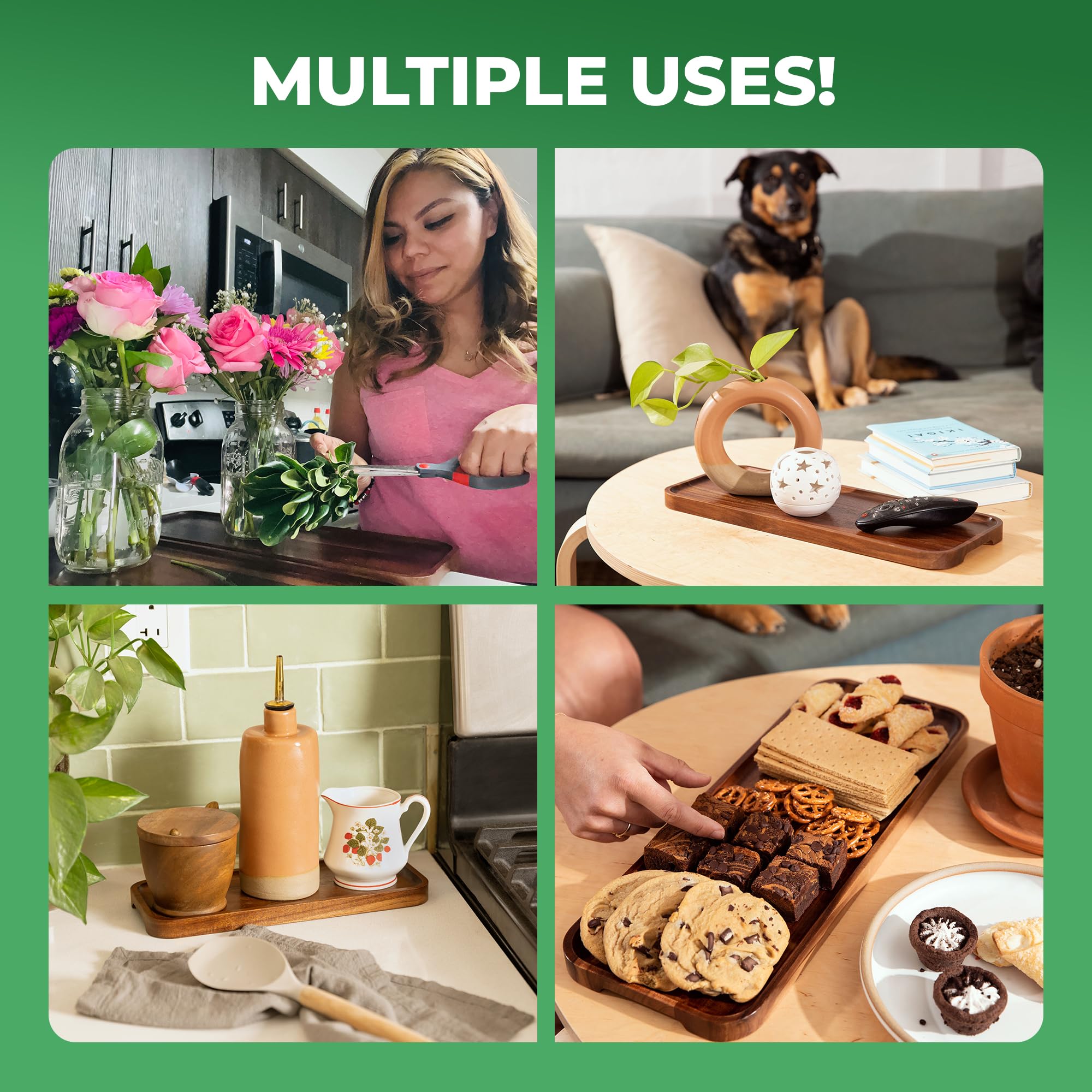 Home Beets dining table decor tray styled for rustic farmhouse ambiance