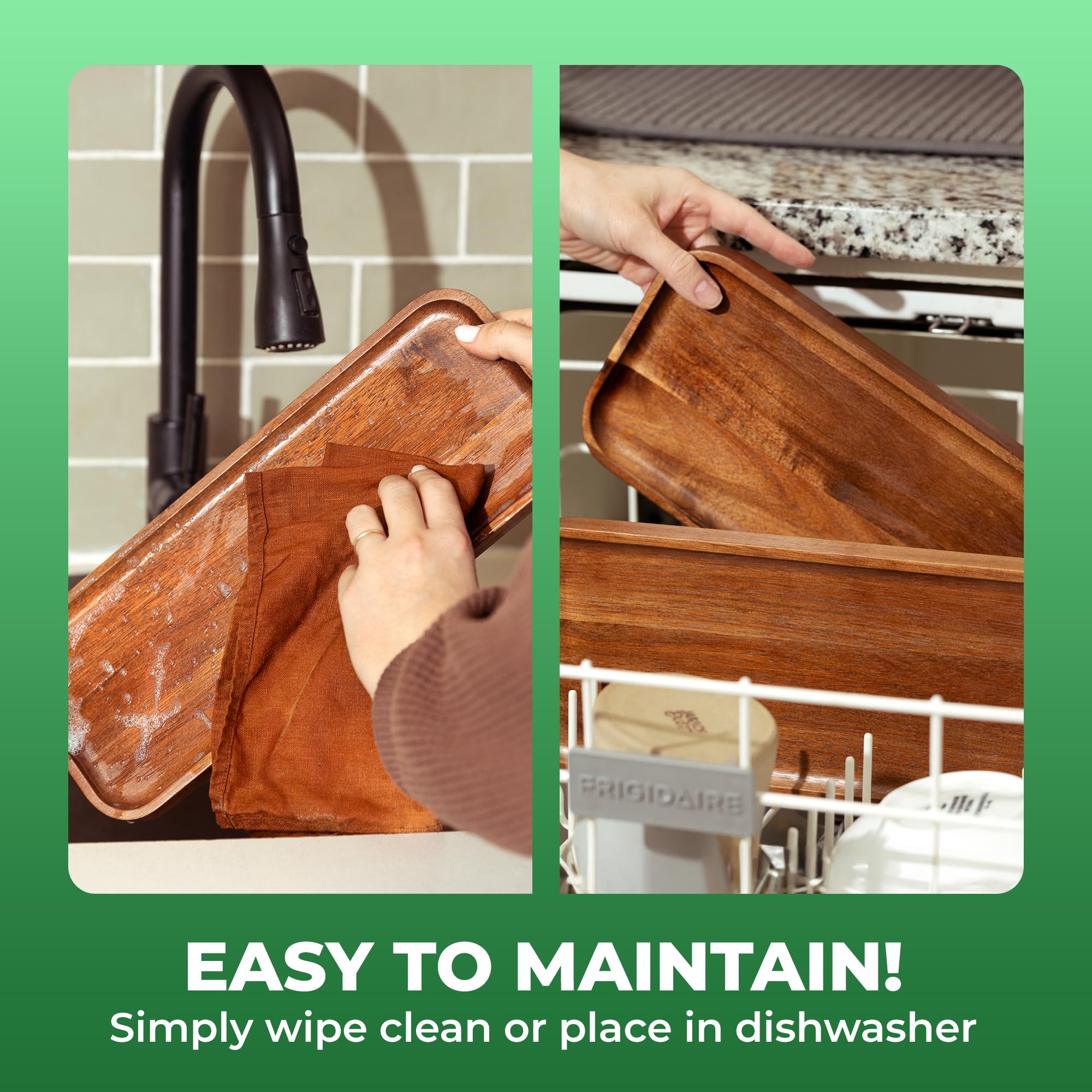 Home Beets kitchen storage tray flatlay perfect for party prep and serving