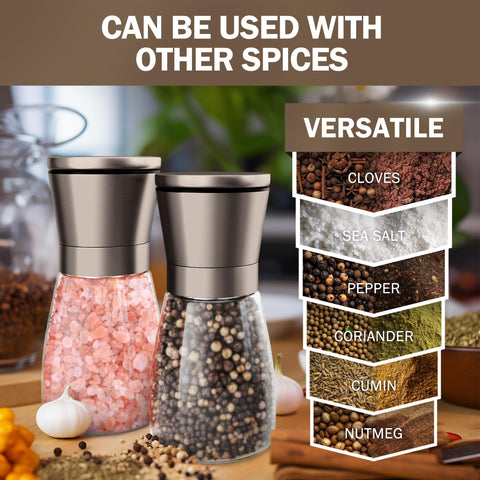 HOME EC grinder set shown as an elegant wedding registry pickup