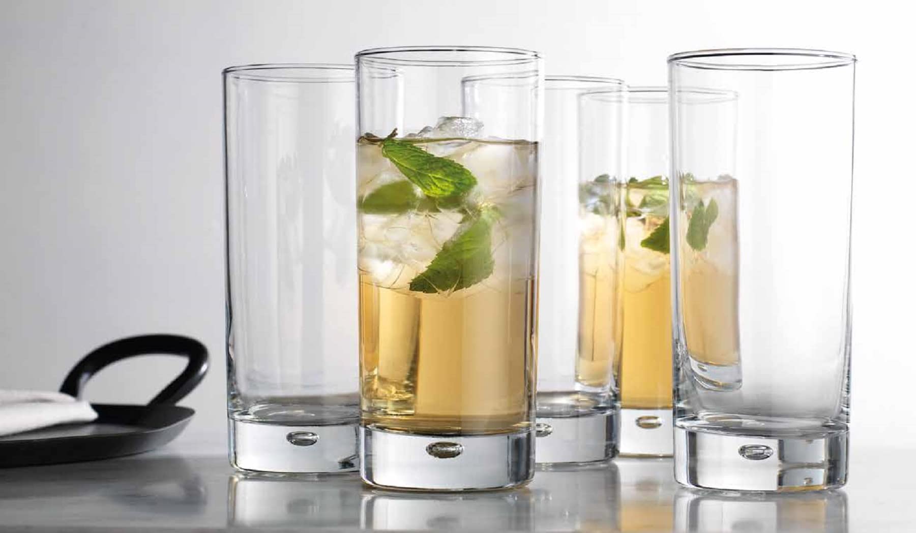 Home Essentials & Beyond bubble interior adds texture to drinks.