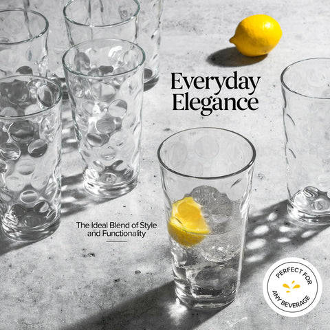 Housewarming gift idea: Home Essentials & Beyond highball glass set.