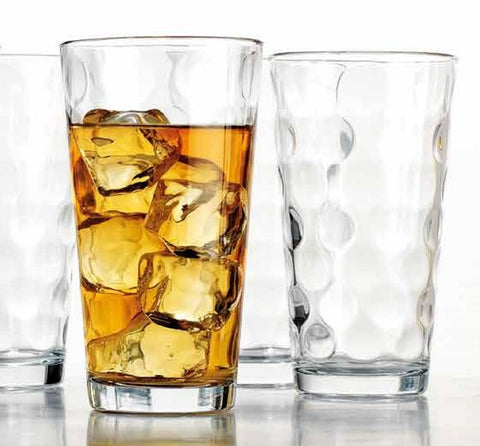 Versatile highball glass from Home Essentials & Beyond for multiple beverages.