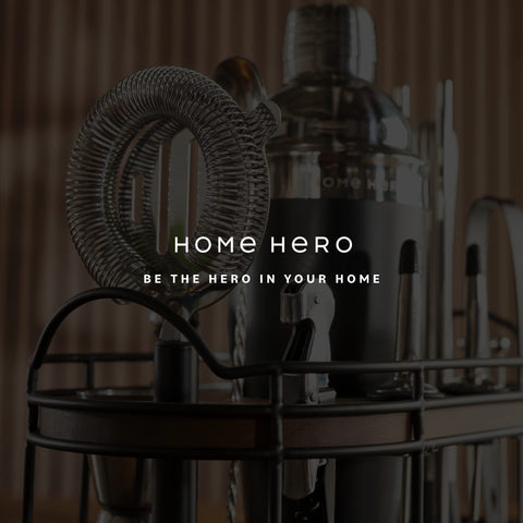Holiday party setup featuring the Home Hero kit for festive cocktails.