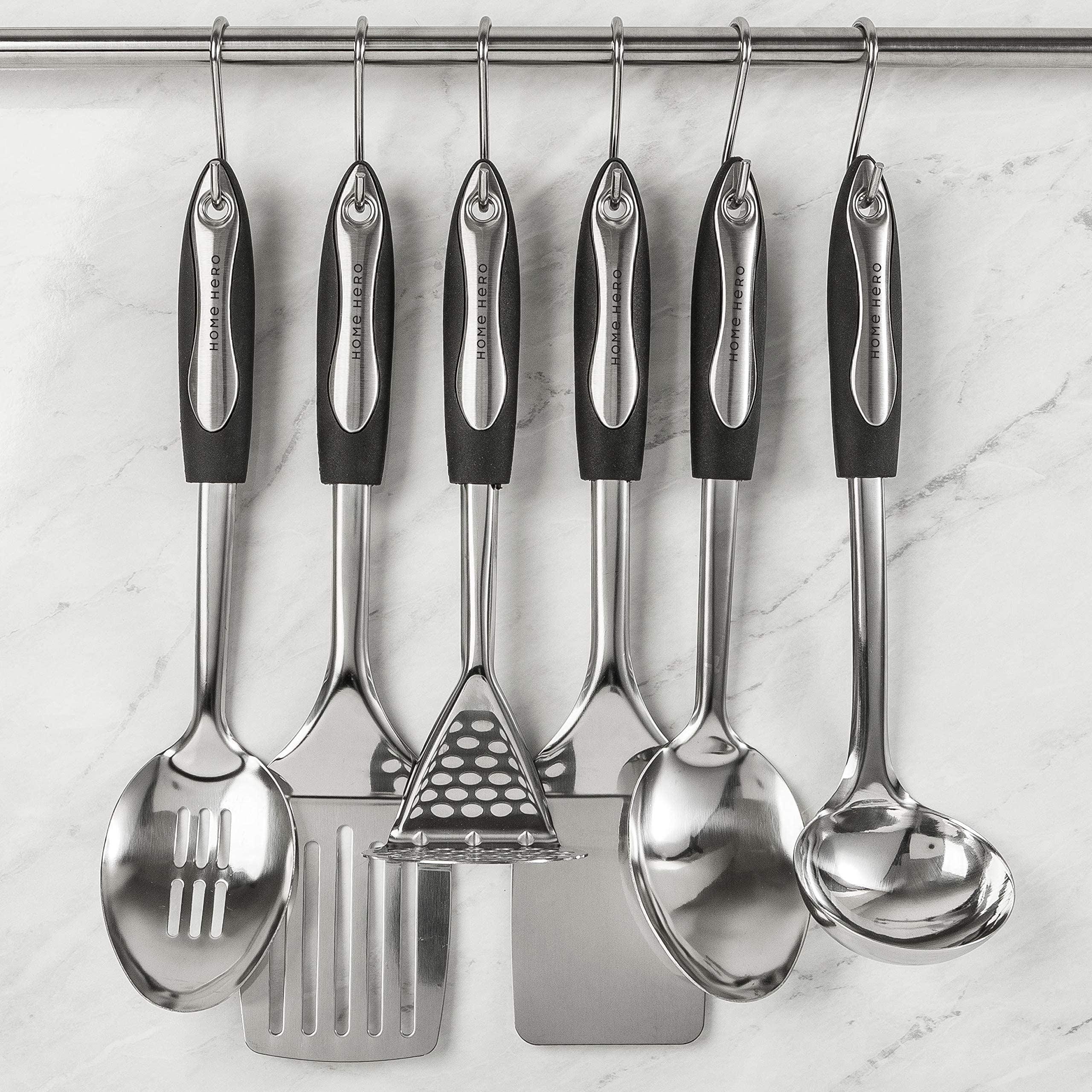 Home Hero compact storage keeps countertops tidy and organized.