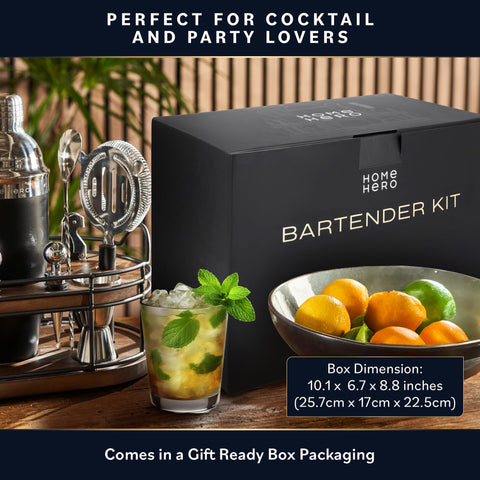 Home Hero gift-ready packaging makes a thoughtful bartender gift.