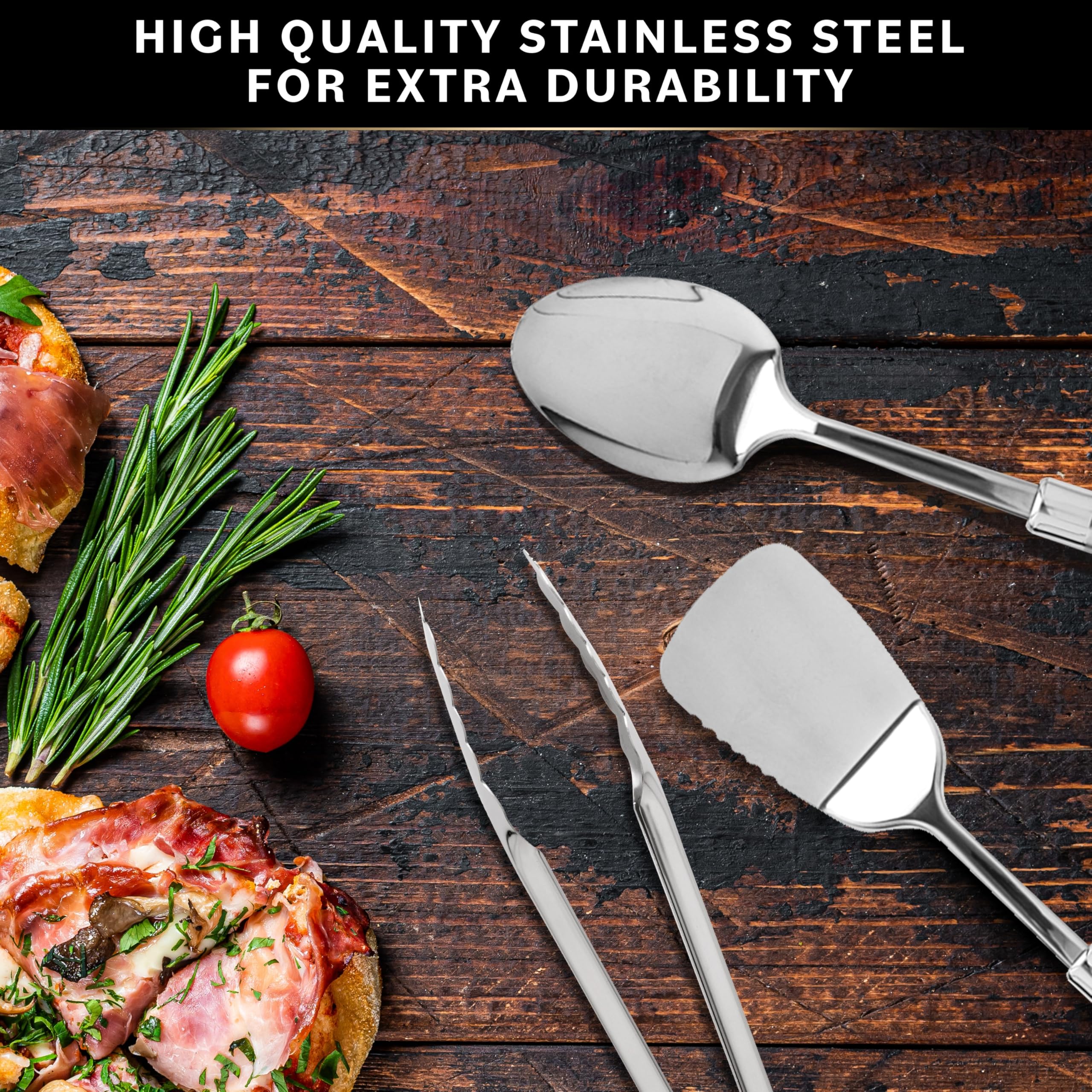 Home Hero holiday kitchen tools set, elegant silhouette for Christmas entertaining