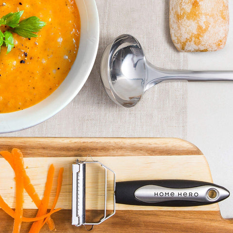 Home Hero 41-piece measuring cups and spoons for accurate prep.
