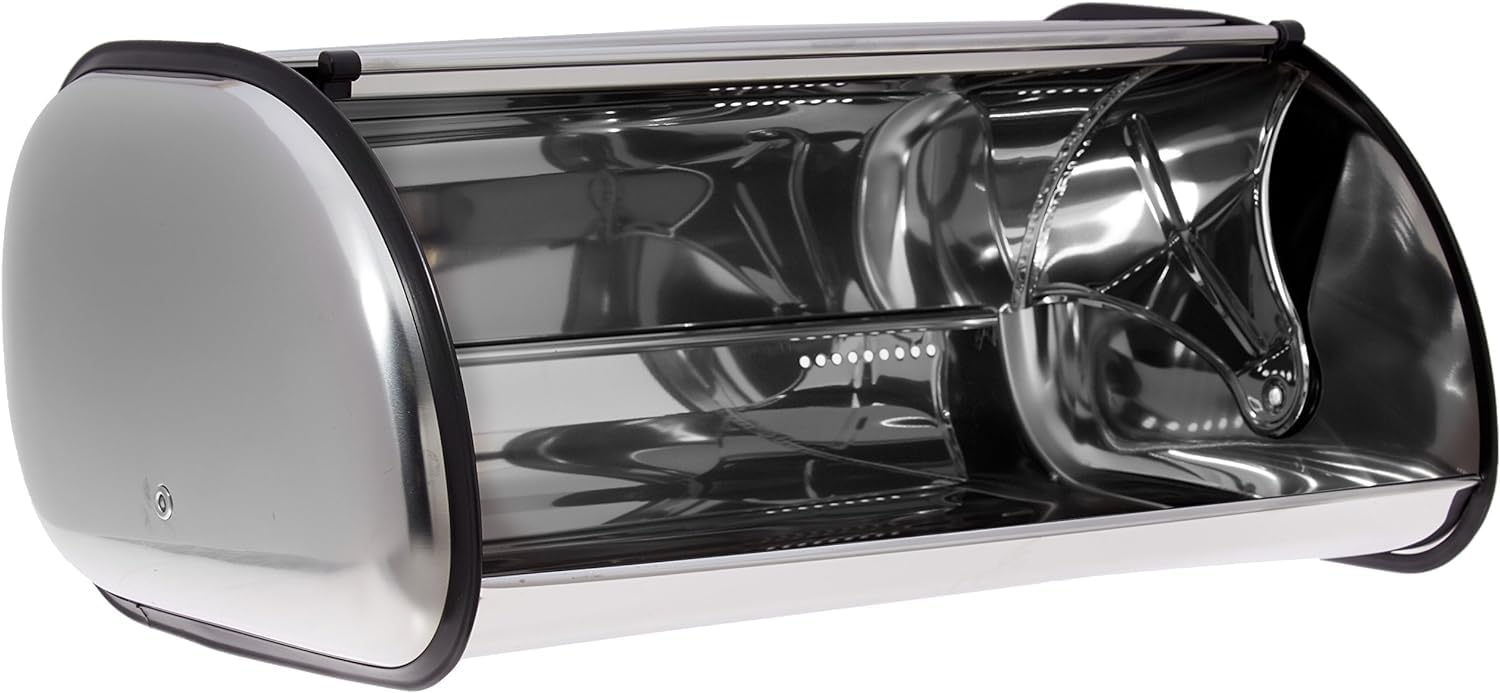 HOME IT swing-down door bread bin for easy access and tidy counter