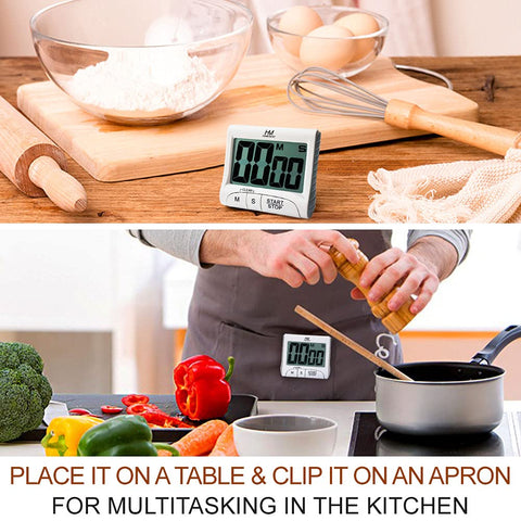 HOME MOST timer one-thumb operation with front controls
