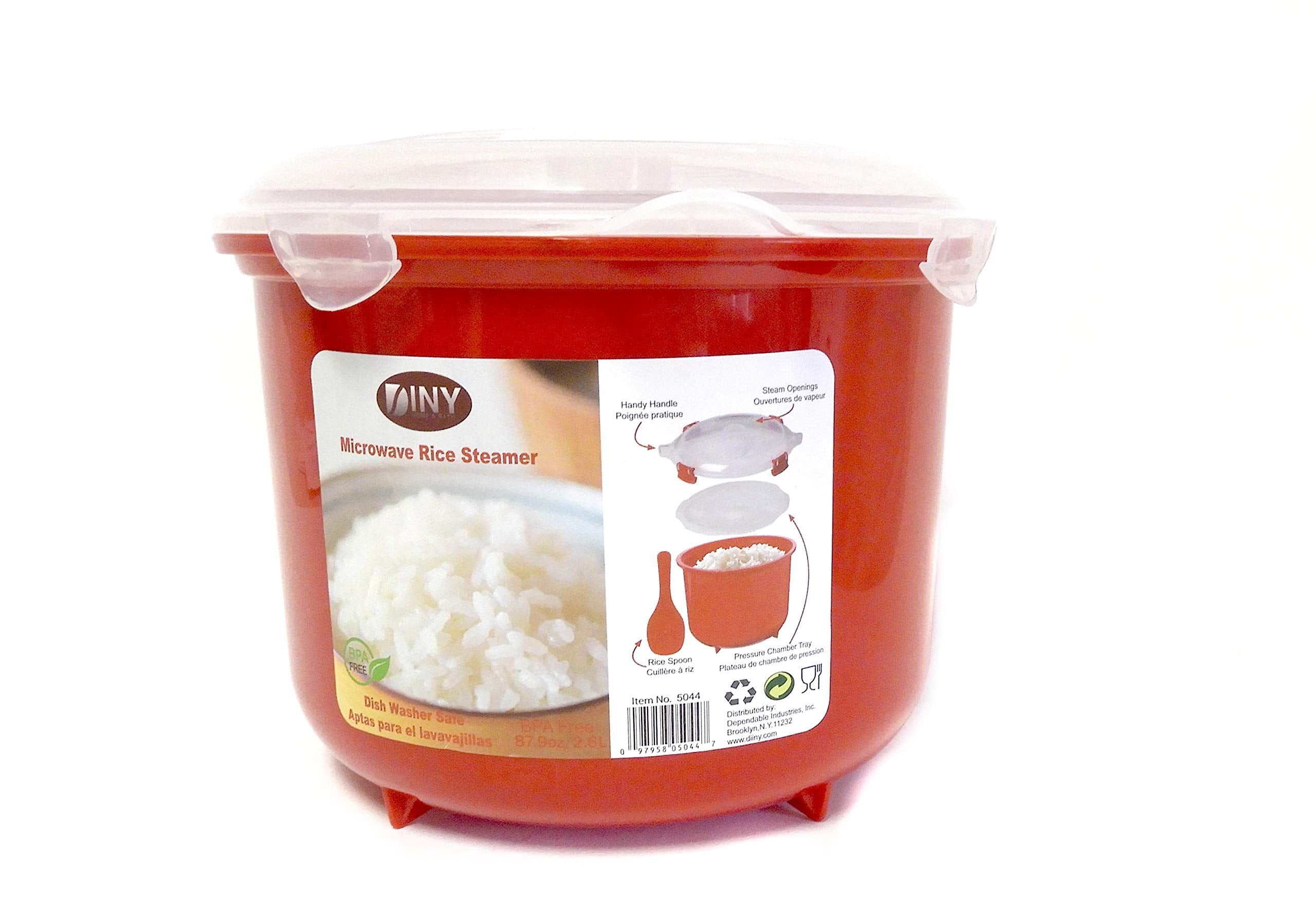 Home and Style dishwasher-safe steamer cooker for simple cleanup.
