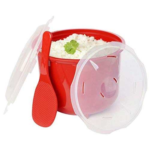 Home and Style textured rice spoon for easy stirring and serving.