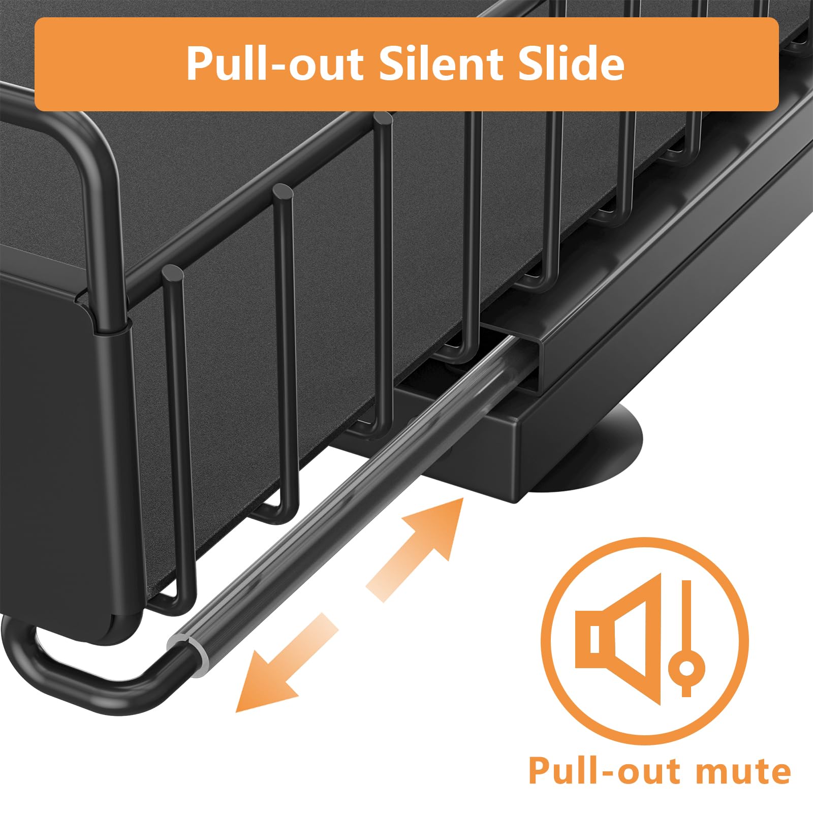 HOMEAILIE metal frame shelves hold up to 15 lbs in wet spaces