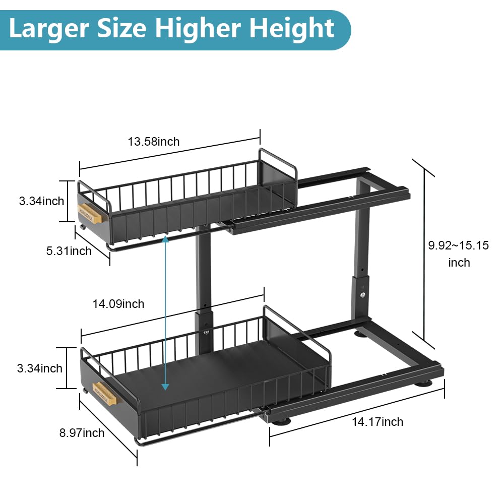 HOMEBOSILY hollow grid prevents water pooling and simplifies cleaning.