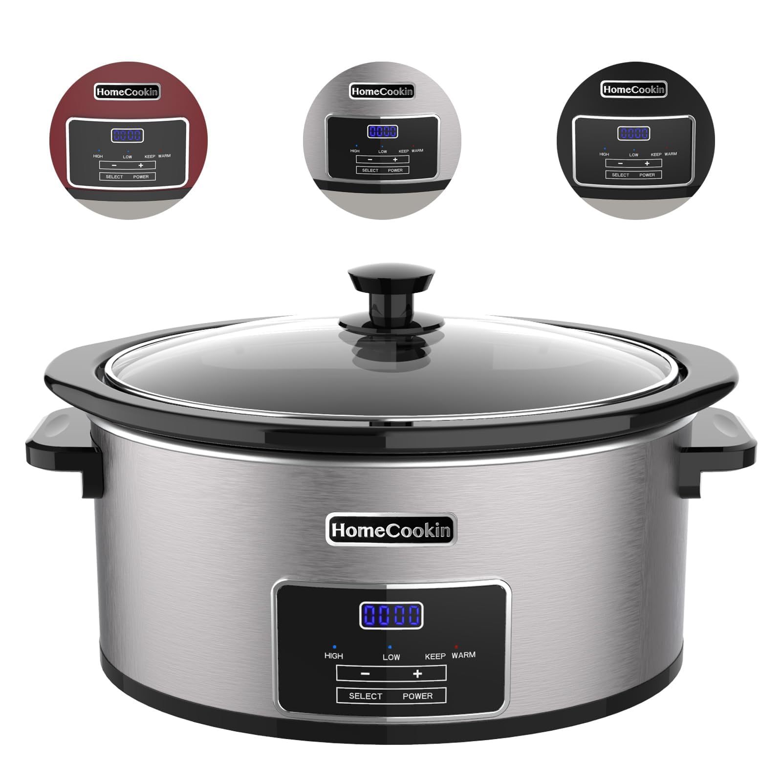 HOMECOOKIN party-ready pot keeps dishes warm for potlucks and events.