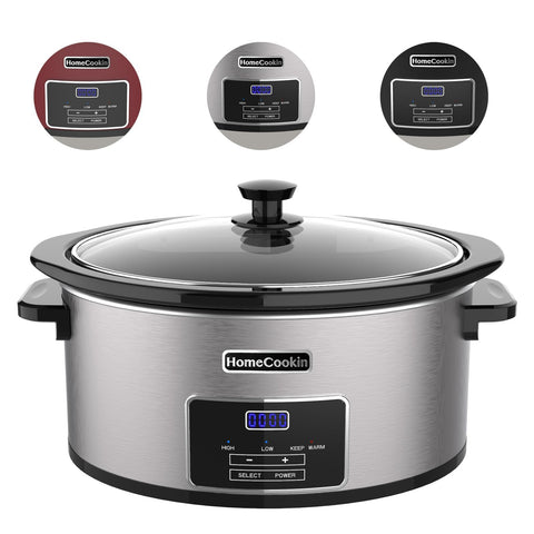 HOMECOOKIN party-ready pot keeps dishes warm for potlucks and events.