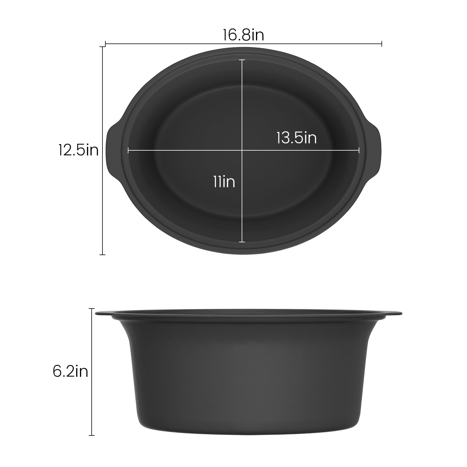 HOMECOOKIN glass lid and removable pot simplify cleanup after meals.