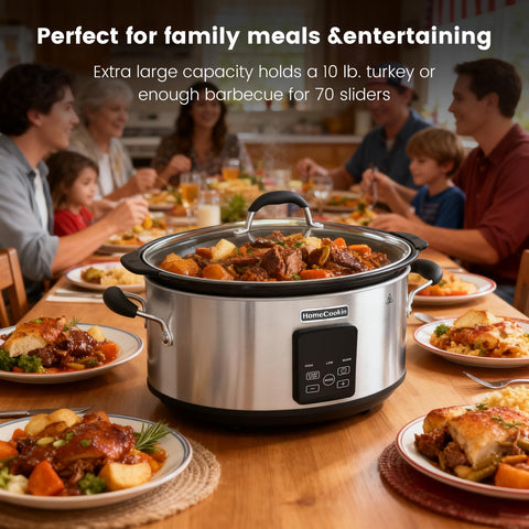 HOMECOOKIN seven color options add personality to your kitchen.