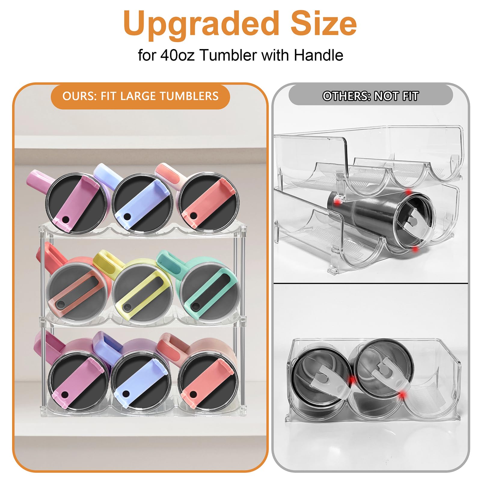 Homecor clear PET frame with stainless steel support blends durability and style