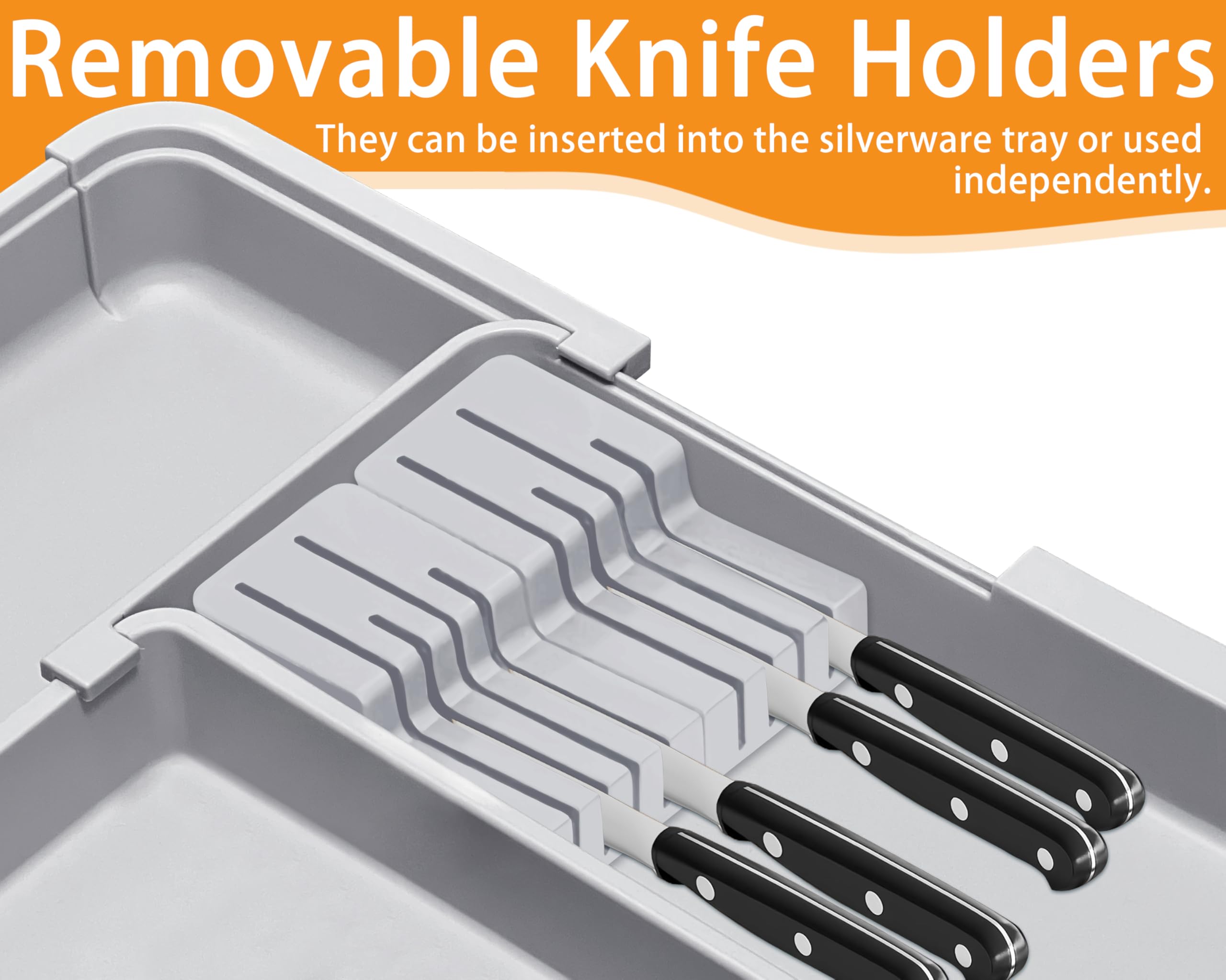 Homecor anti-slip base keeps items stable during drawer use.