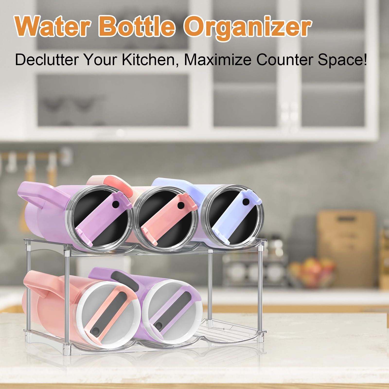 Homecor wine cosmetics bottles organizer suitable for compact spaces