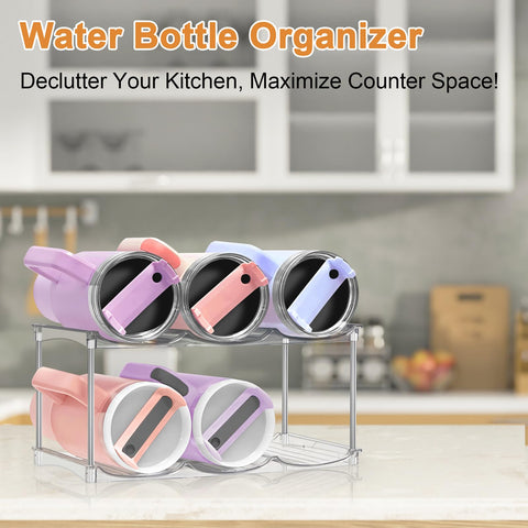 Homecor wine cosmetics bottles organizer suitable for compact spaces