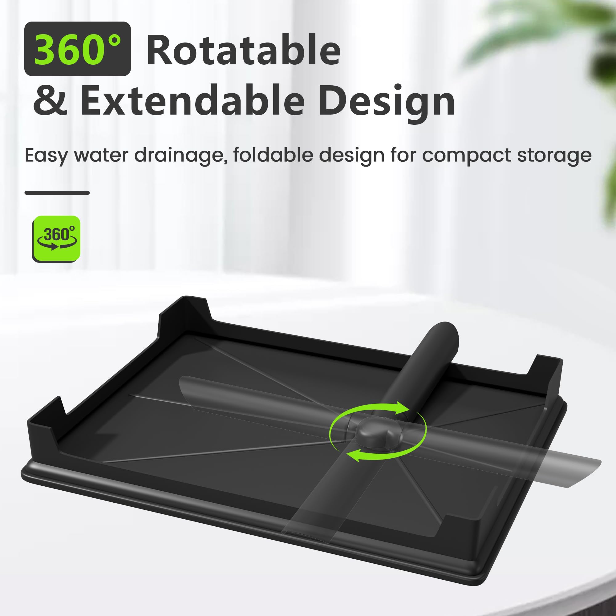 HomeCurated Fold Flat for compact storage when not in use