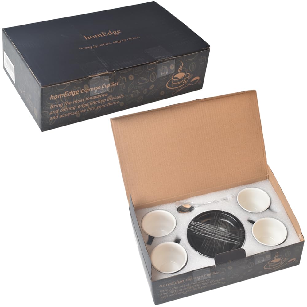 HomEdge versatile set ideal for home, office, or party coffee moments.
