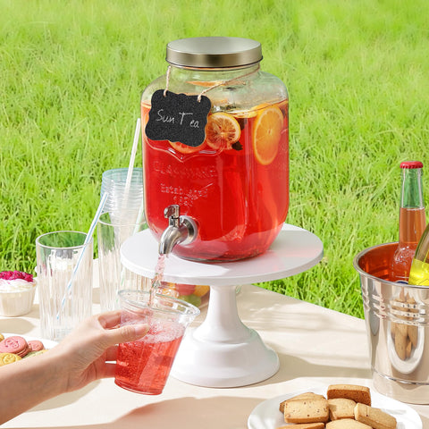 HomeFeel 304 stainless steel spigot offers durable, leak-free pouring