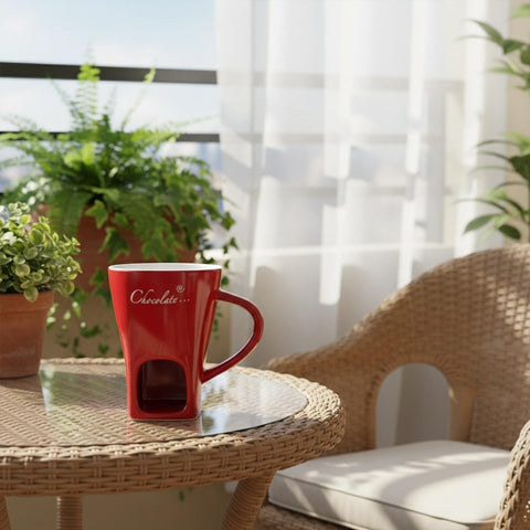 HOMEFISH 130 ml fondue mug ideal for intimate gatherings