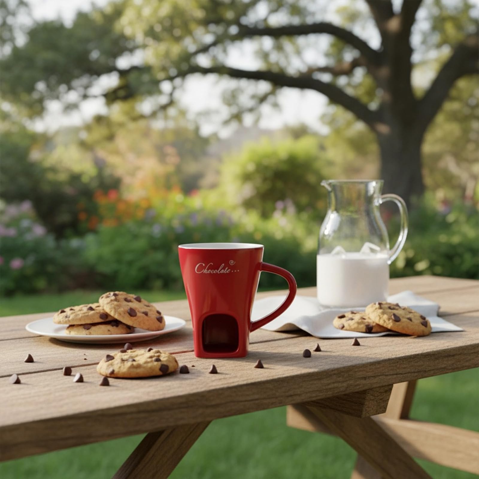 HOMEFISH elegant table fondue mug enhances casual and special occasions