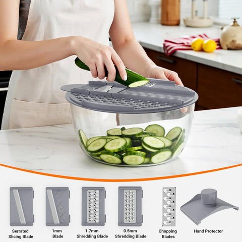 HomeHacks double drainage holes feature helps rinse and drain efficiently for faster prep