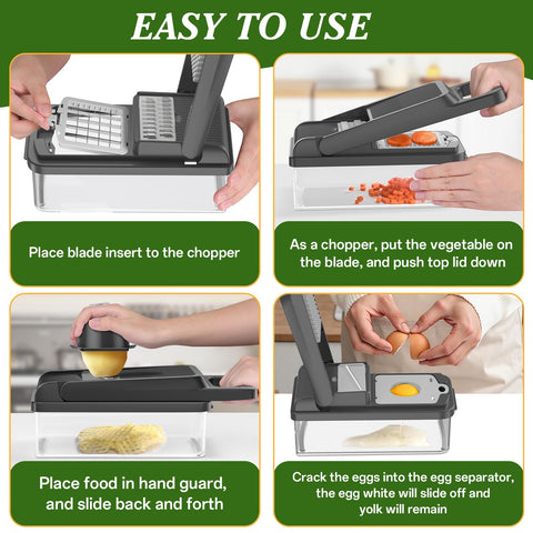 HomeHacks stainless steel blades stay sharp for precise results