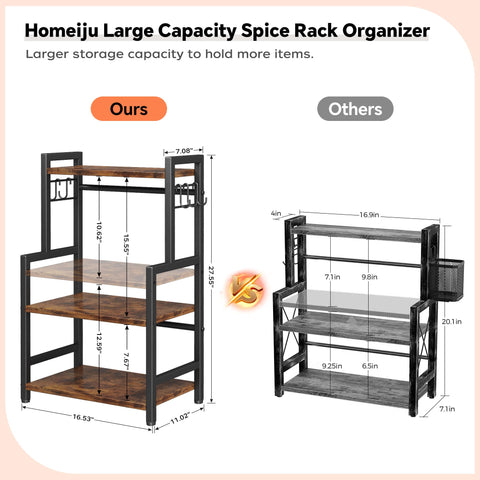 Homeiju easy-assembly system with labeled parts speeds setup.