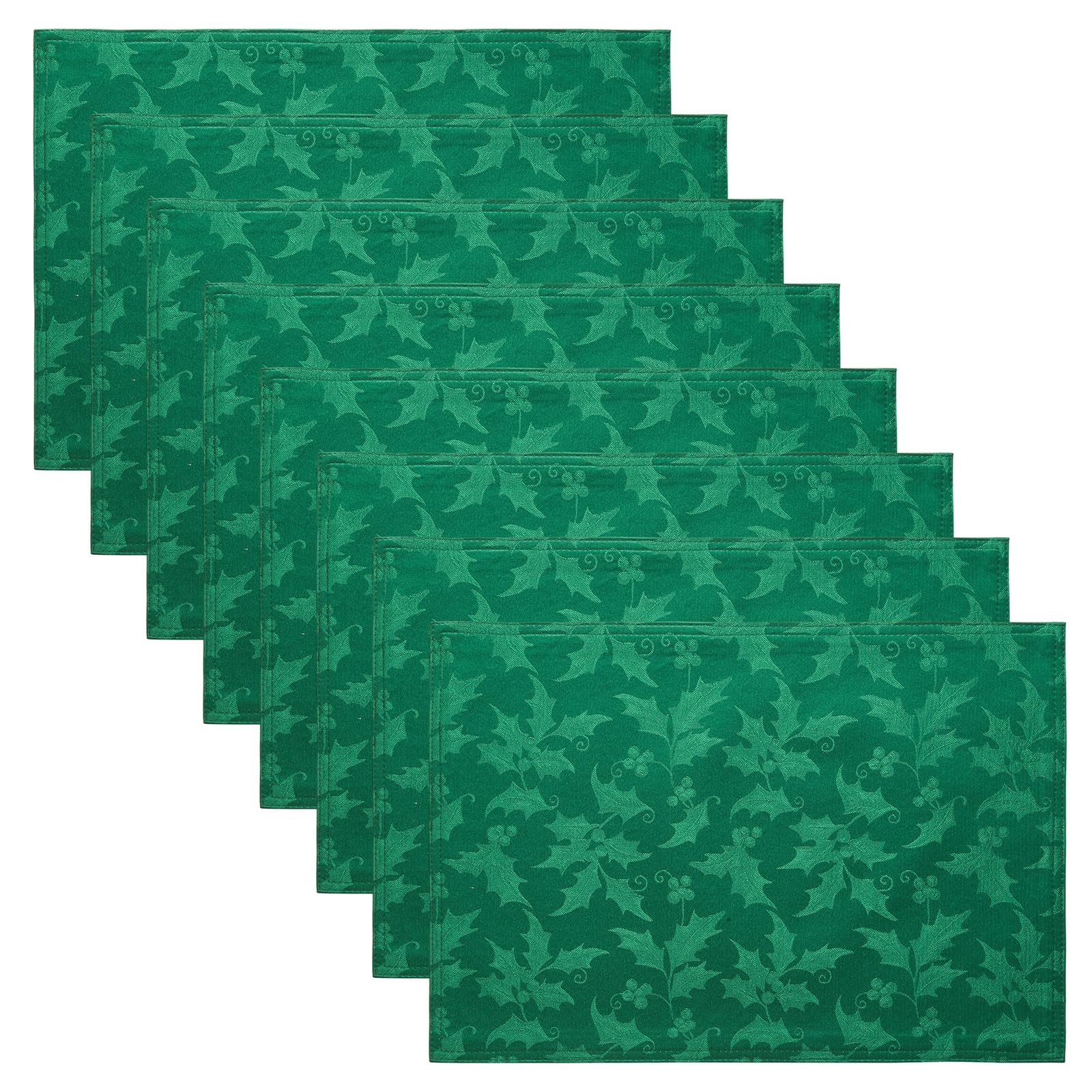 HomeJoy dark green placemats elevate dining decor and table protection